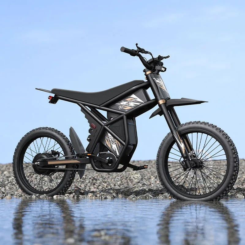 Ridingtimes GT73PRO 60V 36.4Ah High-Speed Electric Bicycle 140km Long-Range Lightweight Off-Road E-Bike