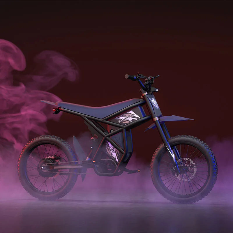 Ridingtimes GT73PRO 60V 36.4Ah High-Speed Electric Bicycle 140km Long-Range Lightweight Off-Road E-Bike