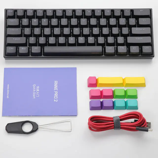 Anne Pro 2 RGB Wireless Mechanical Gaming Keyboard 60%