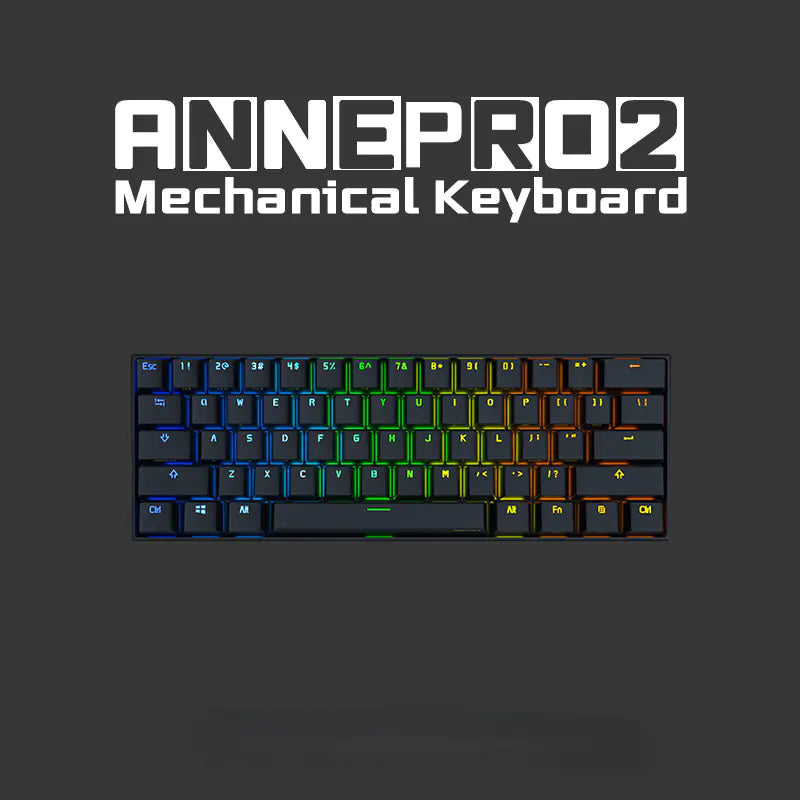 Anne Pro 2 RGB Wireless Mechanical Gaming Keyboard 60%